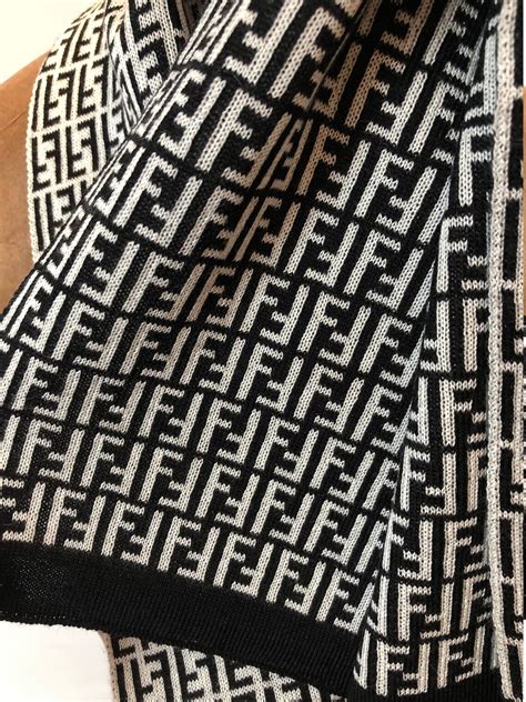 real real fendi scarf.